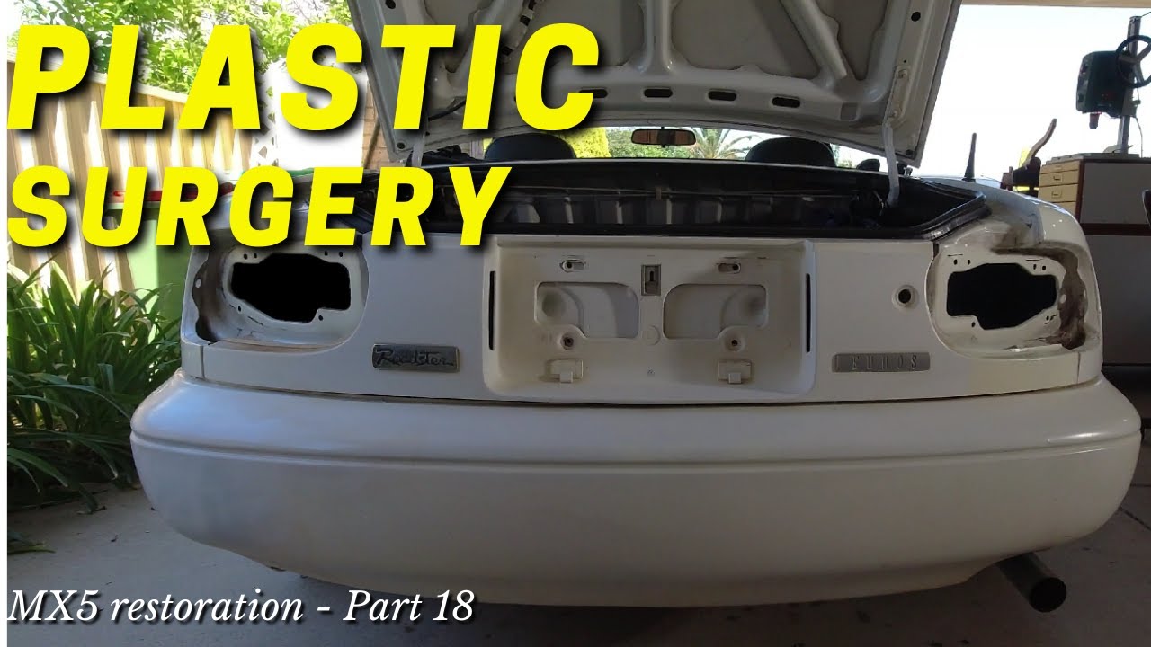 Miata Rear Panel Repair - Miata Restoration Part 18