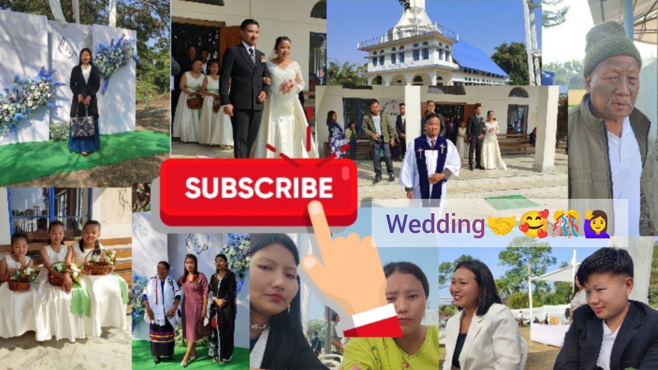 Nahngam & Pewang Daniel 🤝Wedding🤝 day🥰