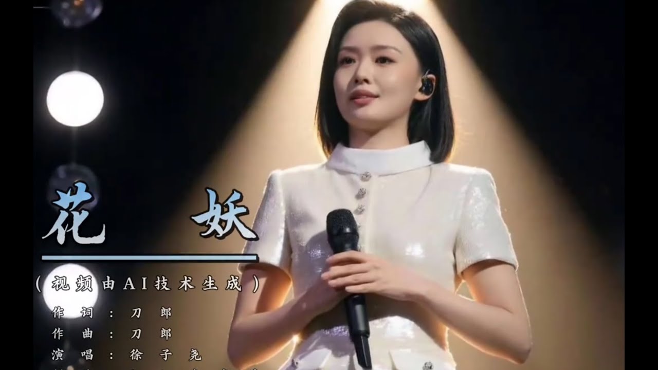 徐子尧-花妖（录音棚完整4K版）