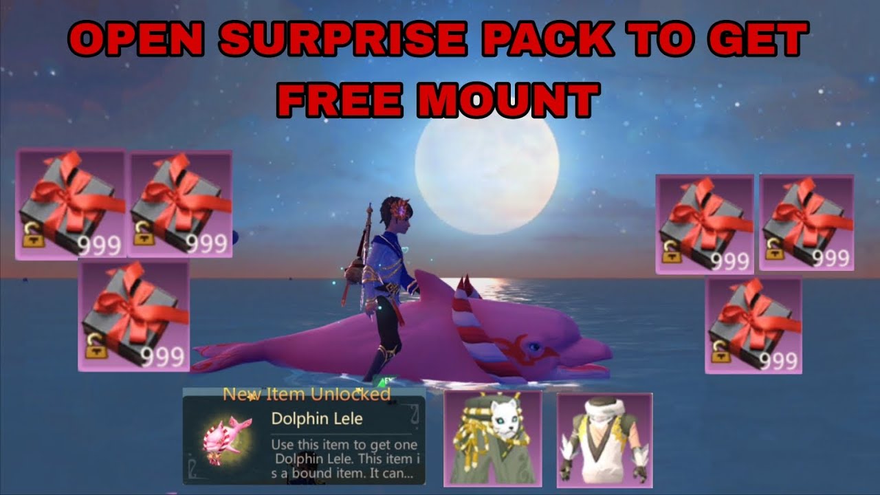 OPEN SURPRISE PACK // DOLPHIN LELE MOUNT // UTOPIQ ORIGIN