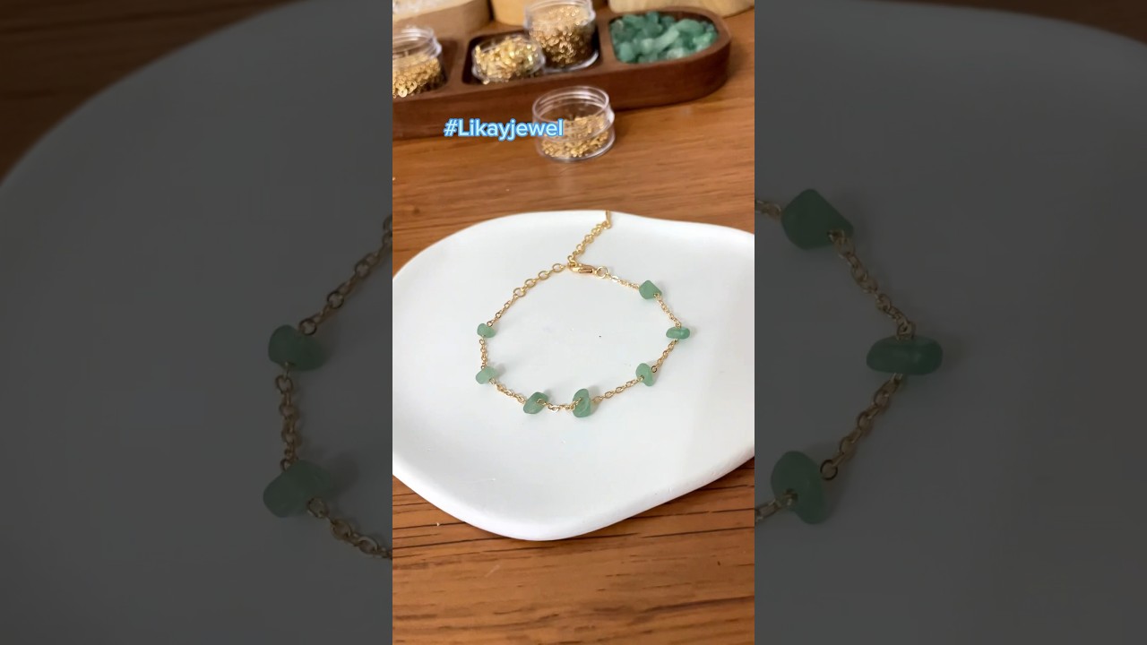 Aventurine minimalist bracelet 💚✨ 