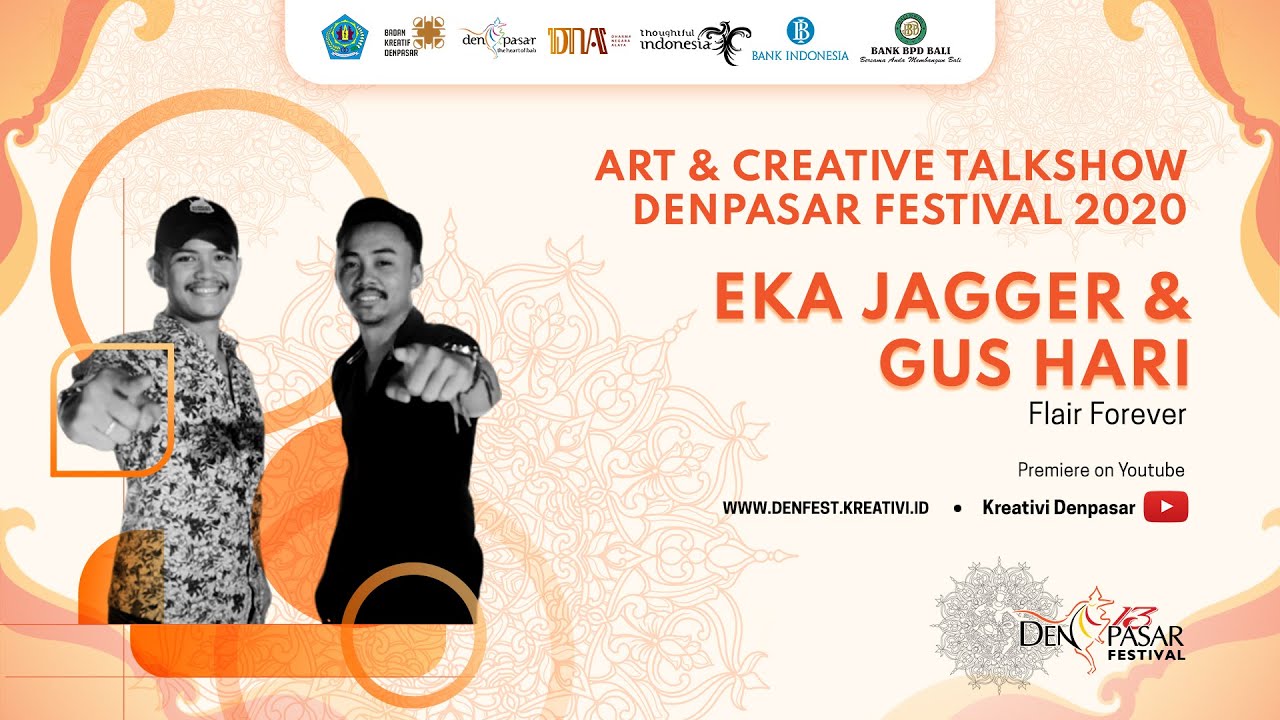 Denfest - Creative Talk - Eka Jagger dan Gus Hari