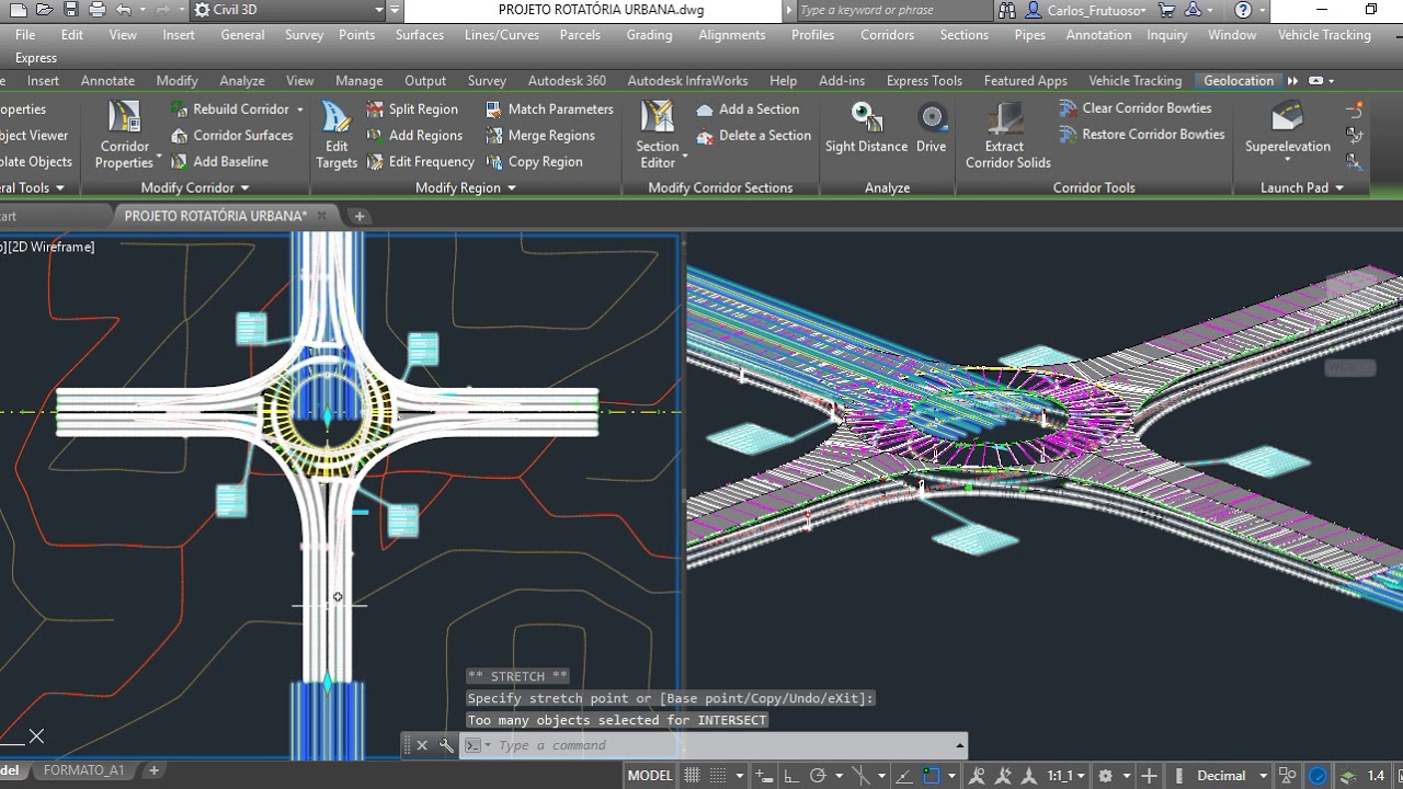 MODELANDO ROTATÓRIA NO CIVIL 3D 2018