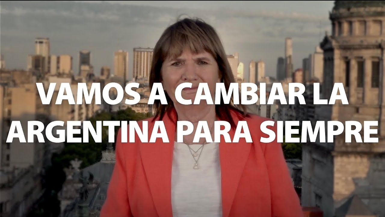 Vamos a cambiar la Argentina para siempre.
