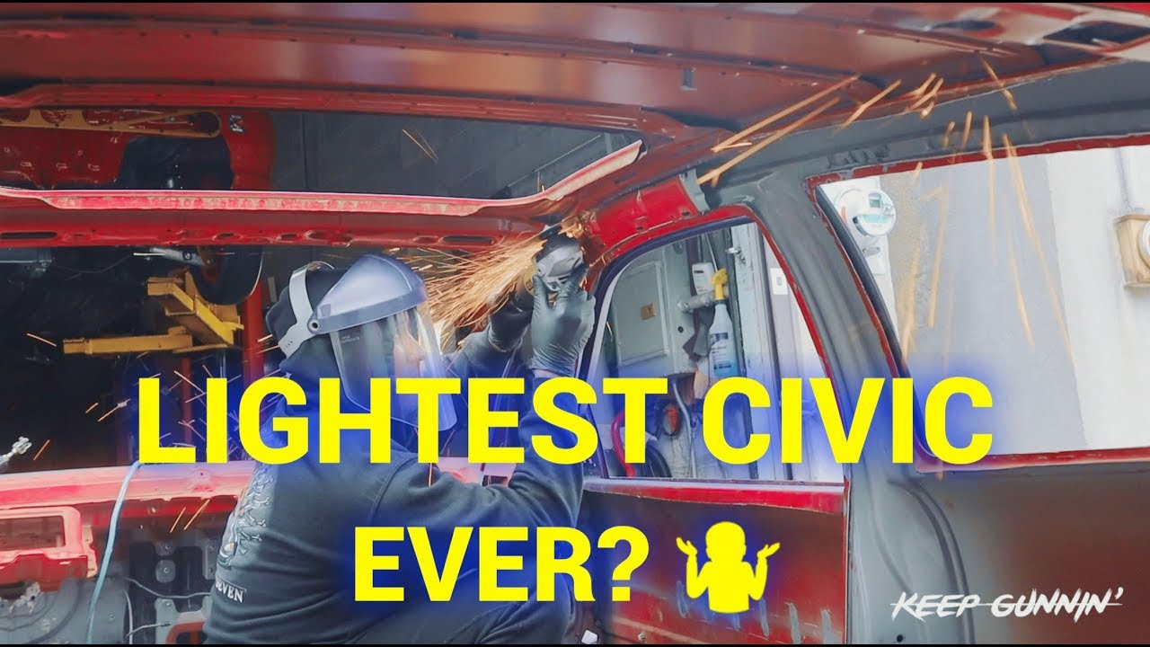 ОБЛЕГЧЕННЫЙ АВТОМОБИЛЬ HONDA CIVIC: ЧАСТЬ 12 (ТОЛЬКО ДЛЯ ТРАНСПОРТИРОВКИ)