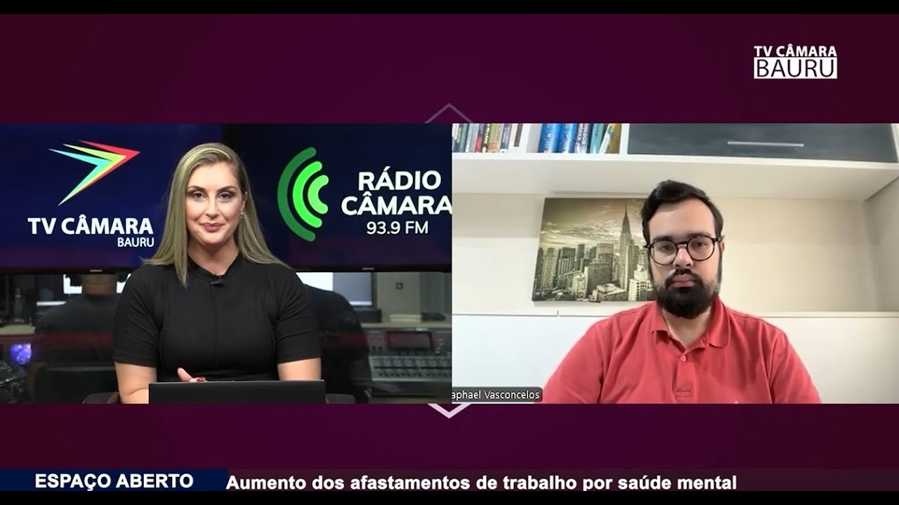 Espaço Aberto com Raphael Vasconcelos - Trabalho e saúde mental - 30/01/2026