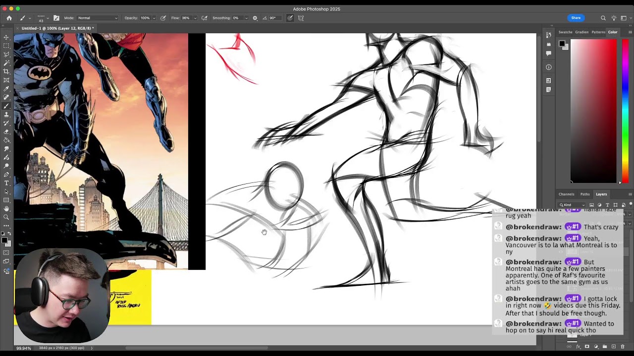 Drawing and hangout! // Join my Discord Bro
