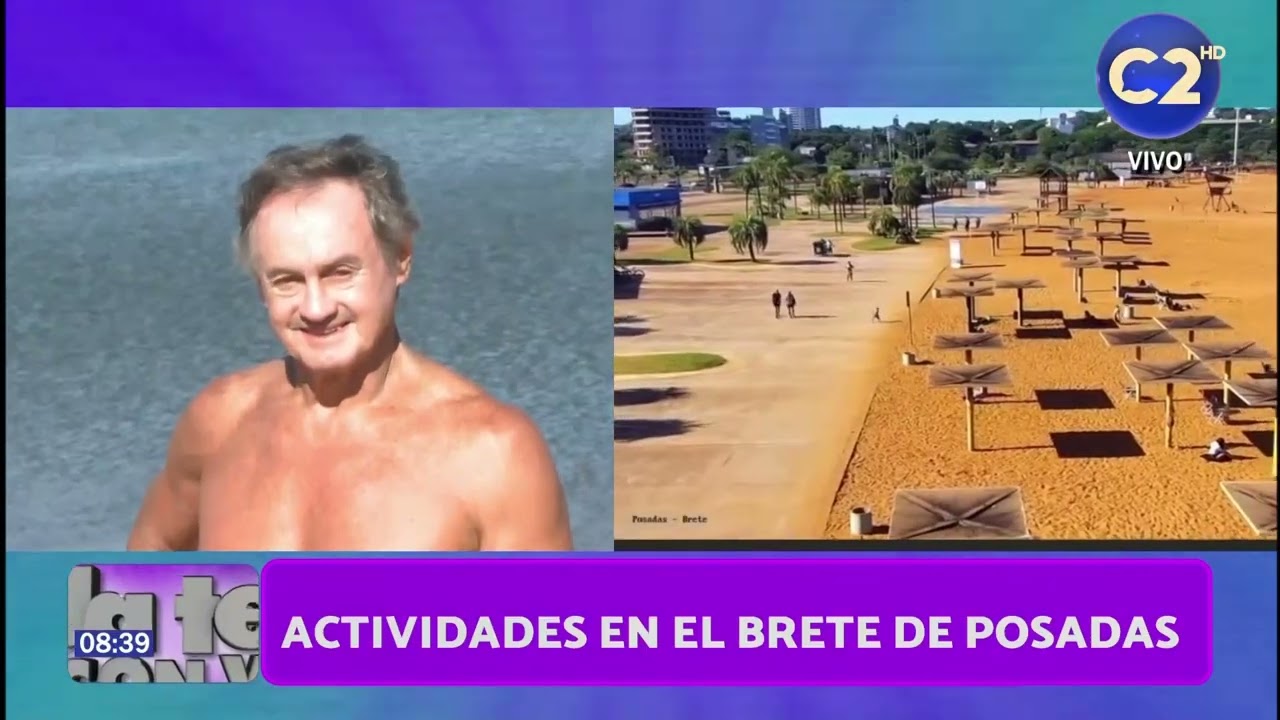 ACTIVIDADES EN LA PLAYA EL BRETE - LA TELE VON VOS 20-01-2026