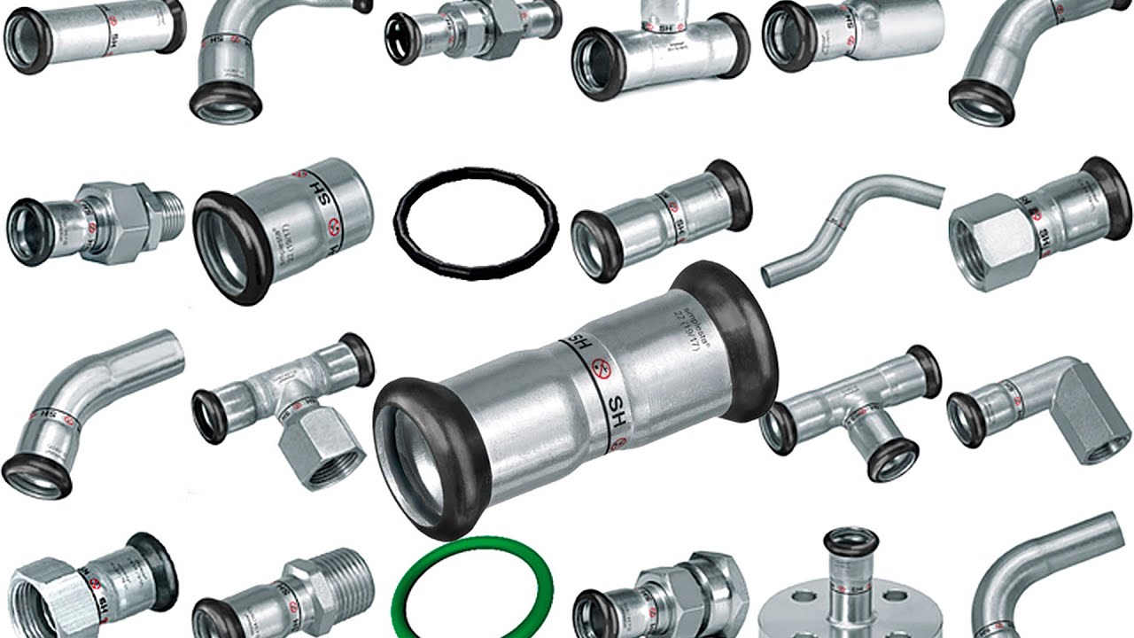 SH-Edelstahl-Presssystem 1.4520 mit M-Kontur