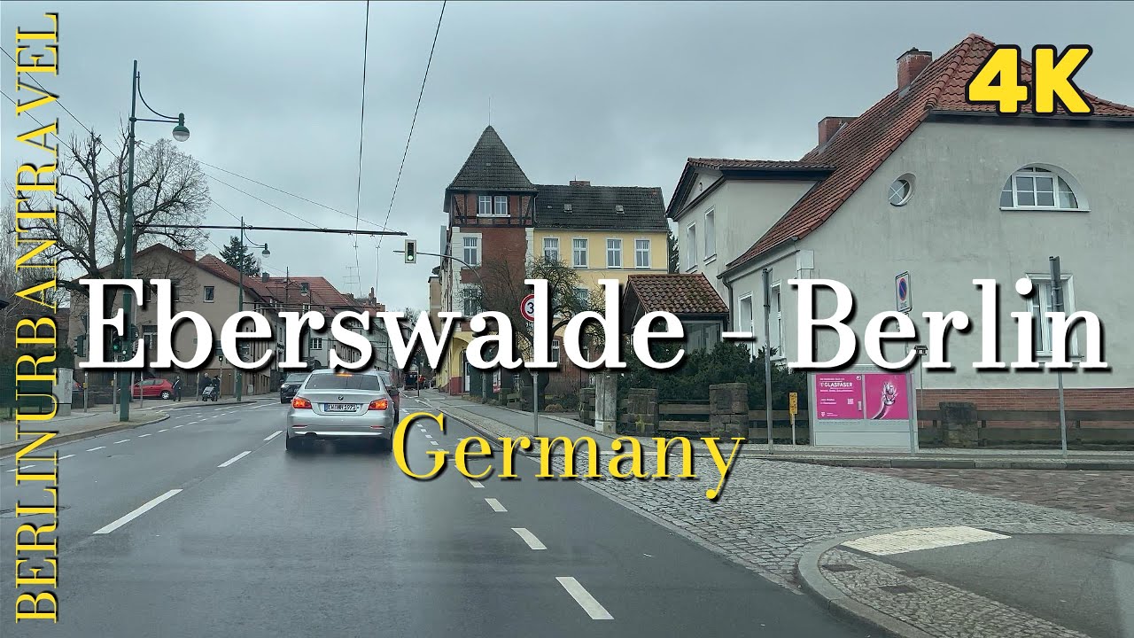Eberswalde - Berlin | Germany 4K 🇩🇪 Driving