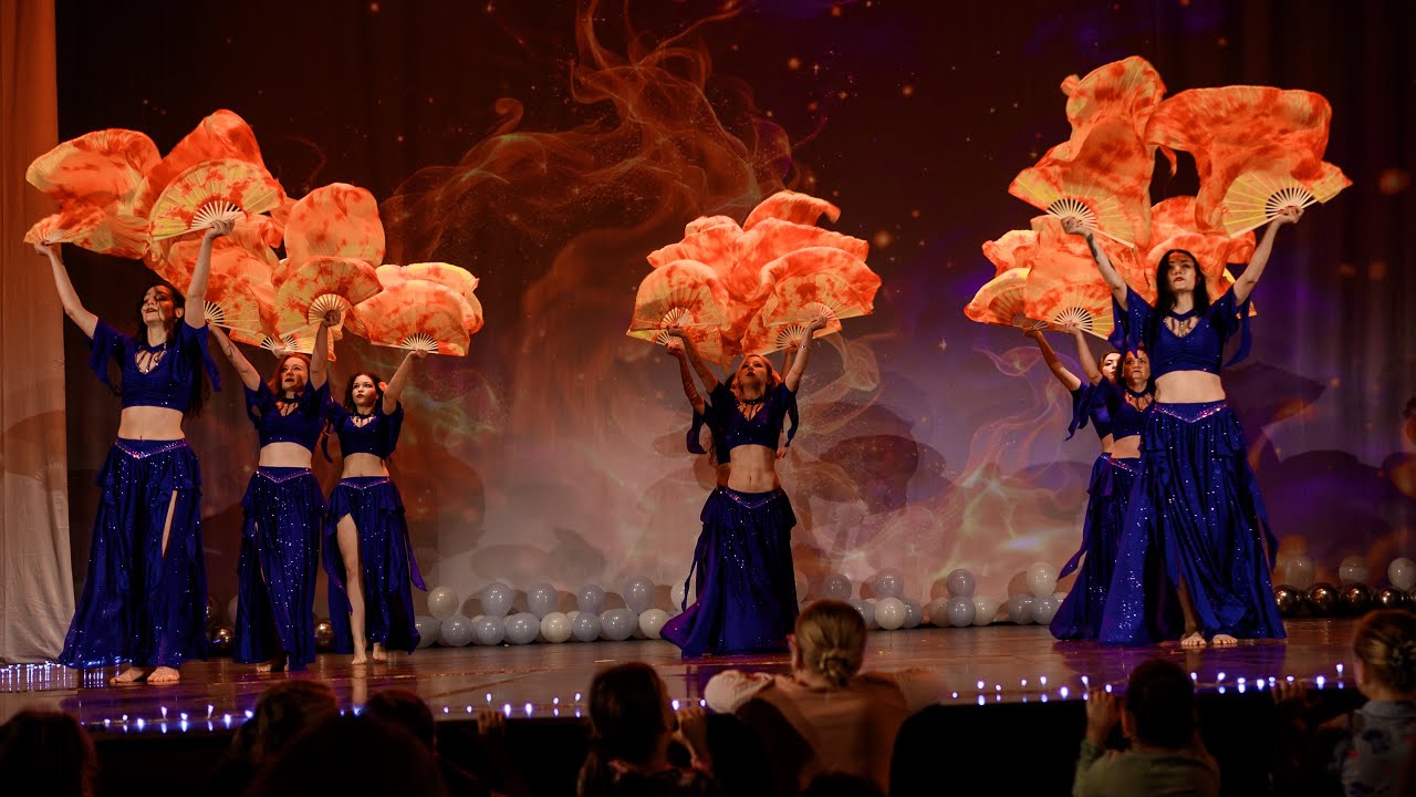 ASTURIAS | Fusion Bellydance Group Fan Veils | Anca-Roxana