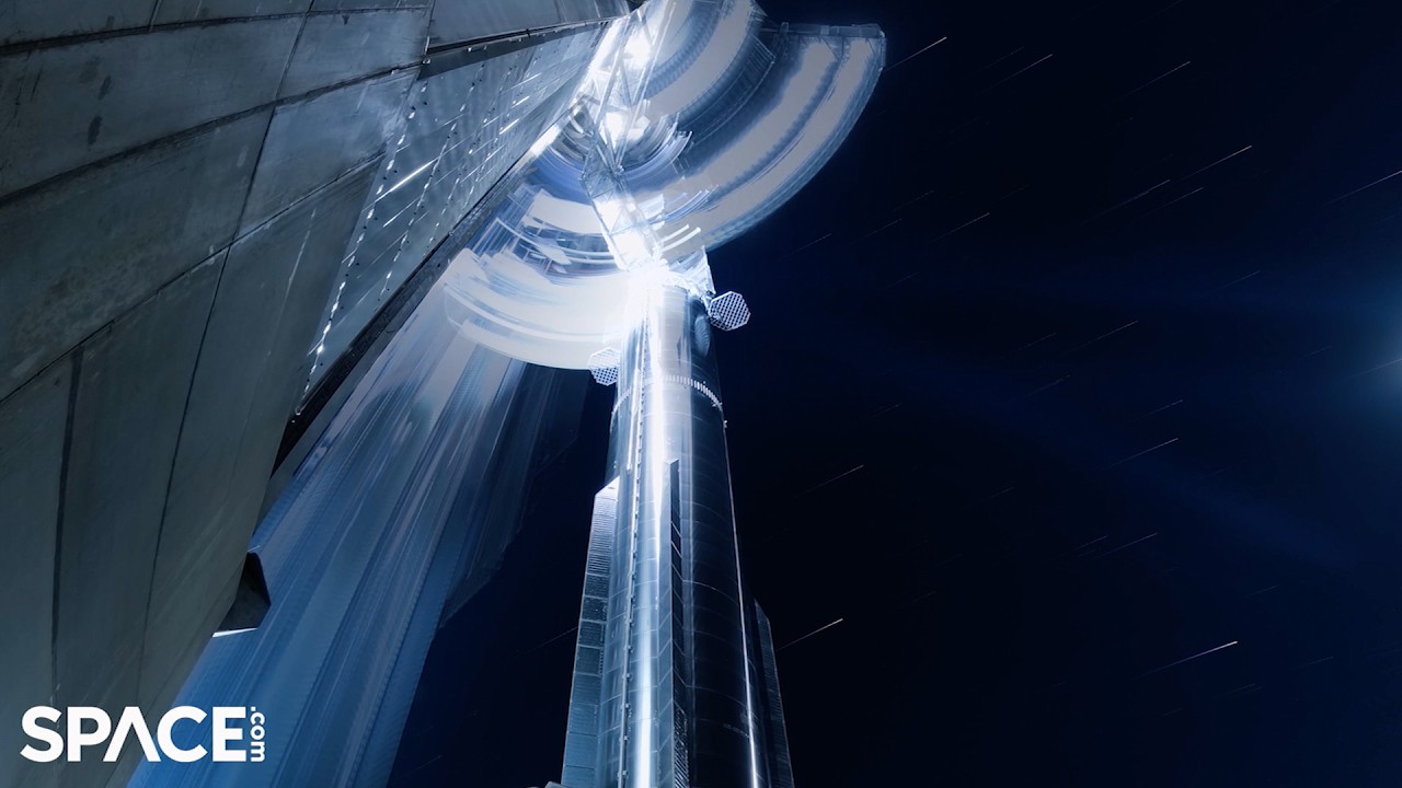 SpaceX stacks Starship for flight 14 in epic time-lapse