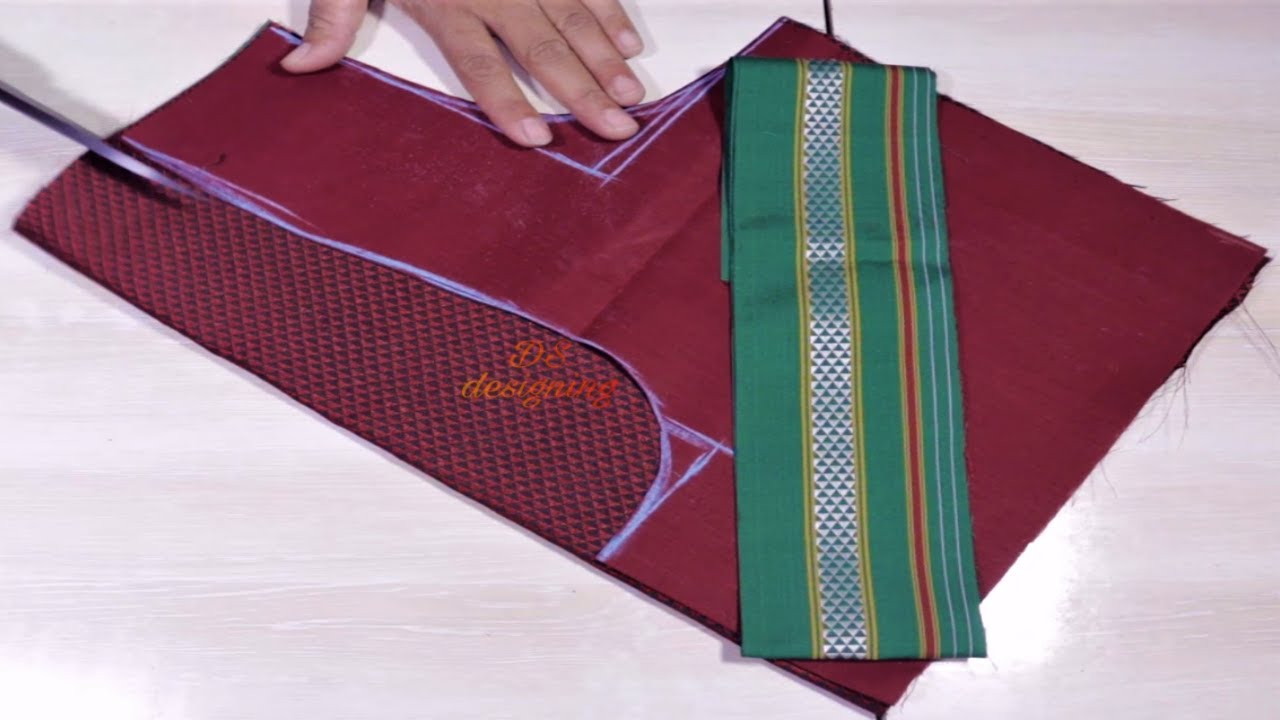ilkal saree blouse back neck designs | blouse designs for ilkal saree cutting and stitching
