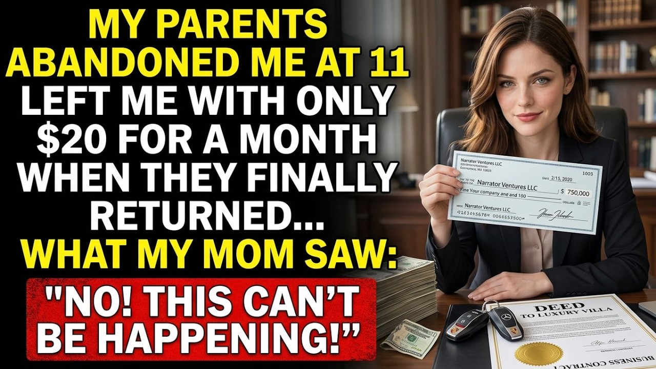 My Parents Left Me With $20 For A Month—Police Arrested Them At Their Party...