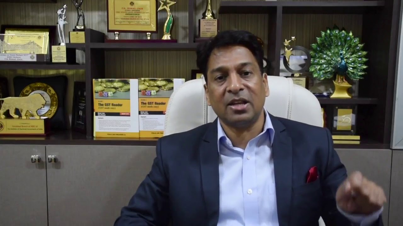 How to file GST Outward supply Return in GSTR 1&ndash; CA Bimal Jain