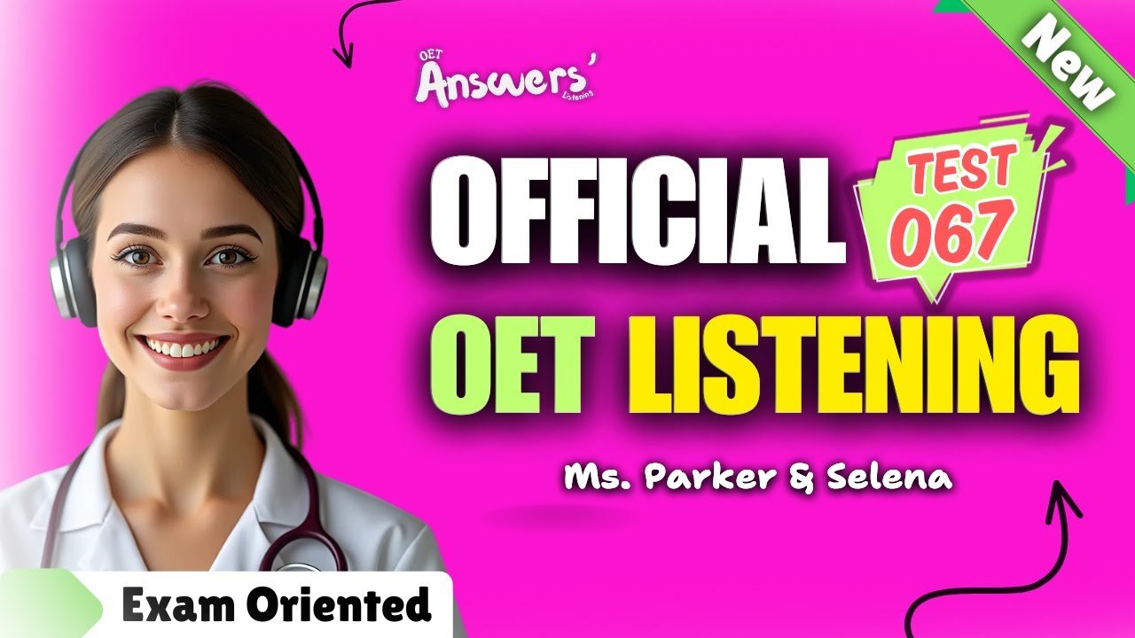 Образец аудирования OET для медсестёр и врачей | 27.11.2024 #oet #oetexam #oetnursing #oetlisteni...