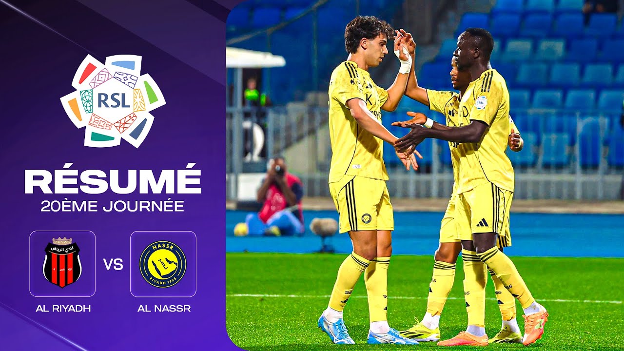 Sadio Mané libère Al-Nassr, qui déjoue le piège d’Al-Riyadh (SPL J20)