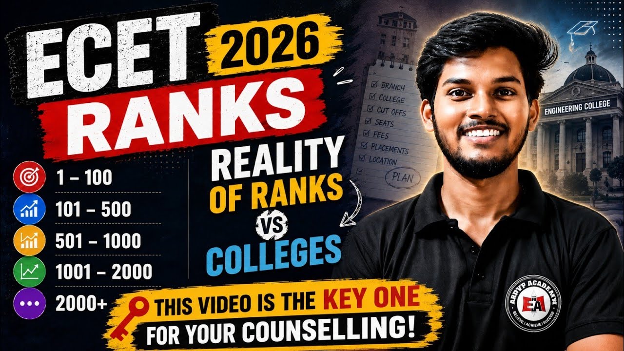 ECET RANKS VS COLLEGES REALITY 🔥 | AP ECET Rank Vs College Allotment 2026|@apecet2026