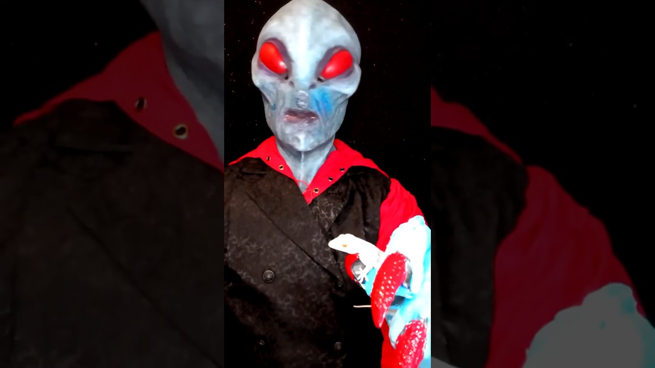 Alien Explains Why Humans Fear Reptilian Aliens! #alien #reptilian #gecko