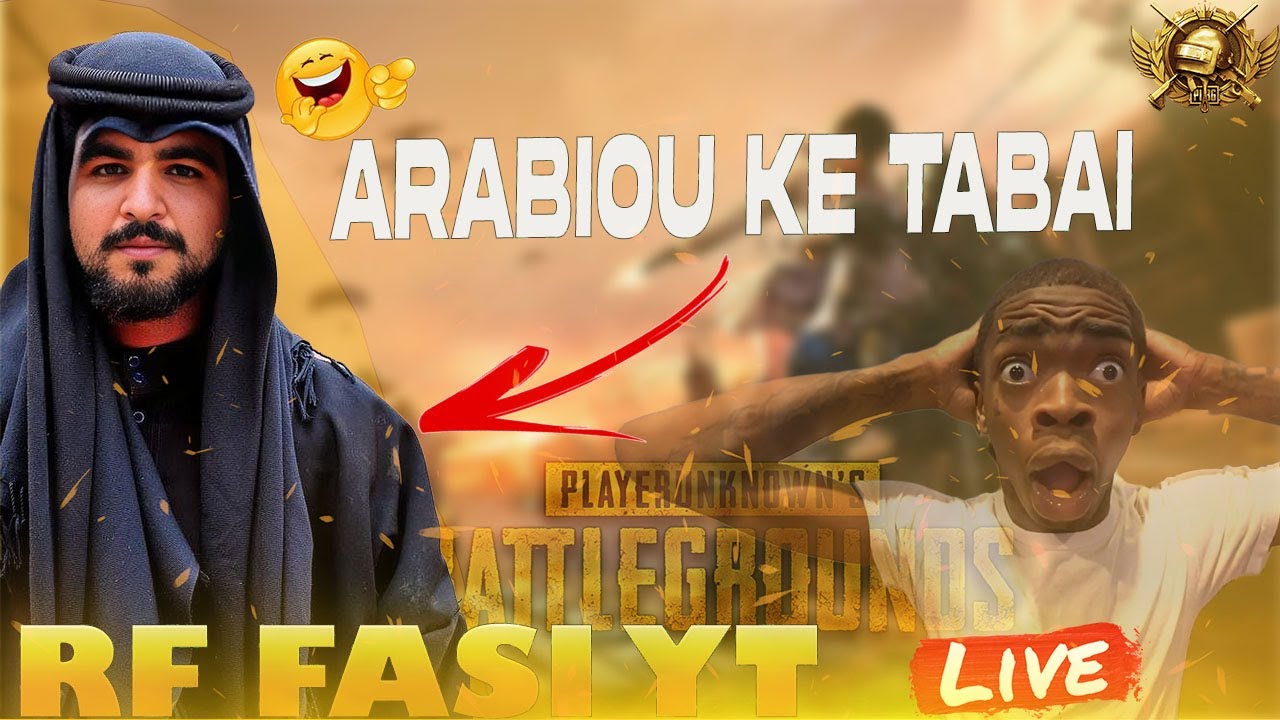 ARABIOU KE TABAI PUBG MOBILE  RUSH GAMEPLAY  [ RF FASI LIVE ]