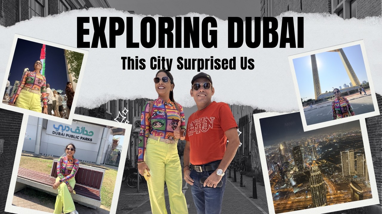 Dubai Day 2: Dubai Frame to Burj Khalifa | Jumeirah Beach & Dubai Mall Tour | Dubai Travel Vlog