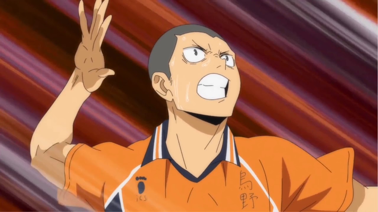 Tanaka's Insane Cross and Line Shot:Haikyuu to the Top