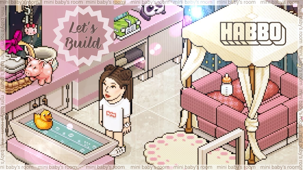Habbo: Let's Build || Mini Baby's Room || Age Hotel