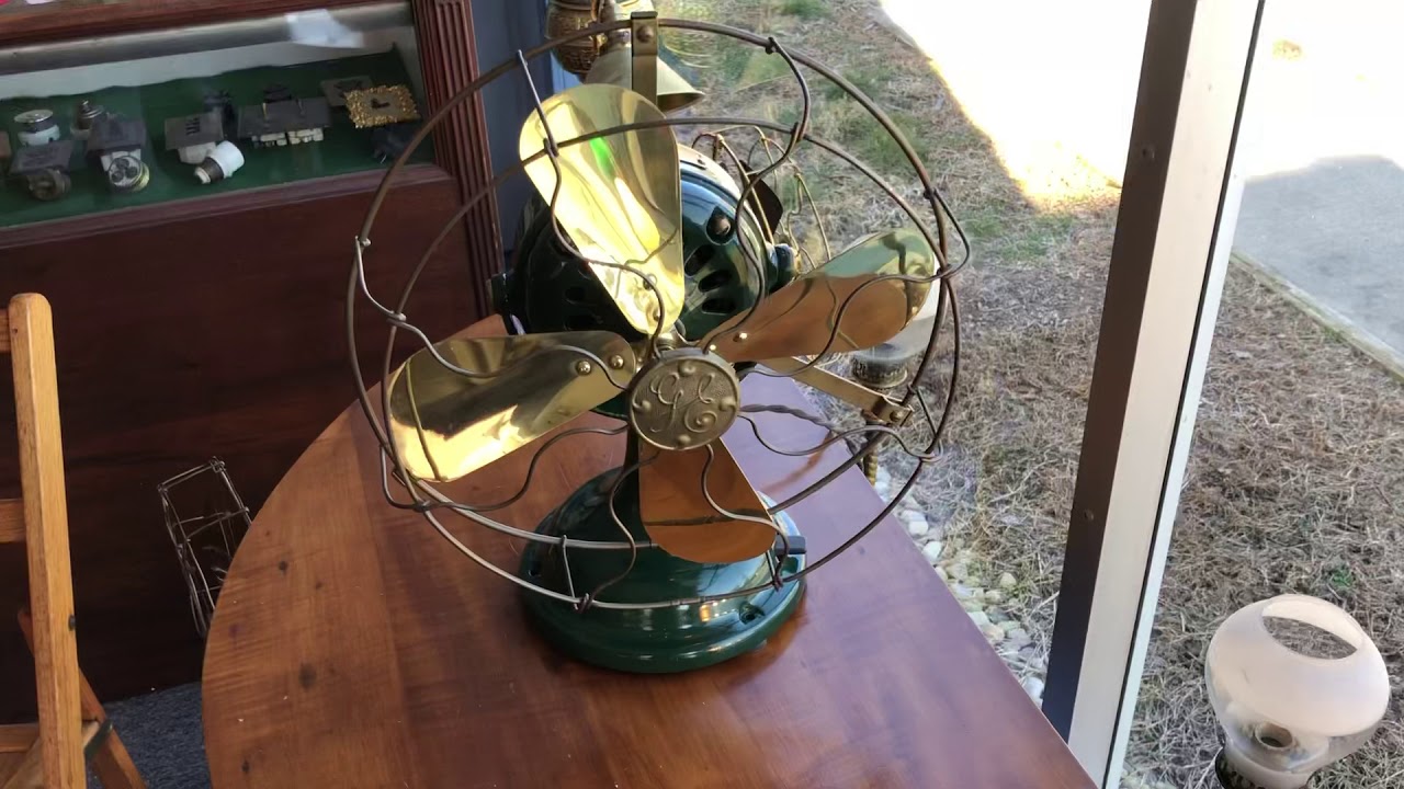 1908 GE BMY Antique Electric Fan
