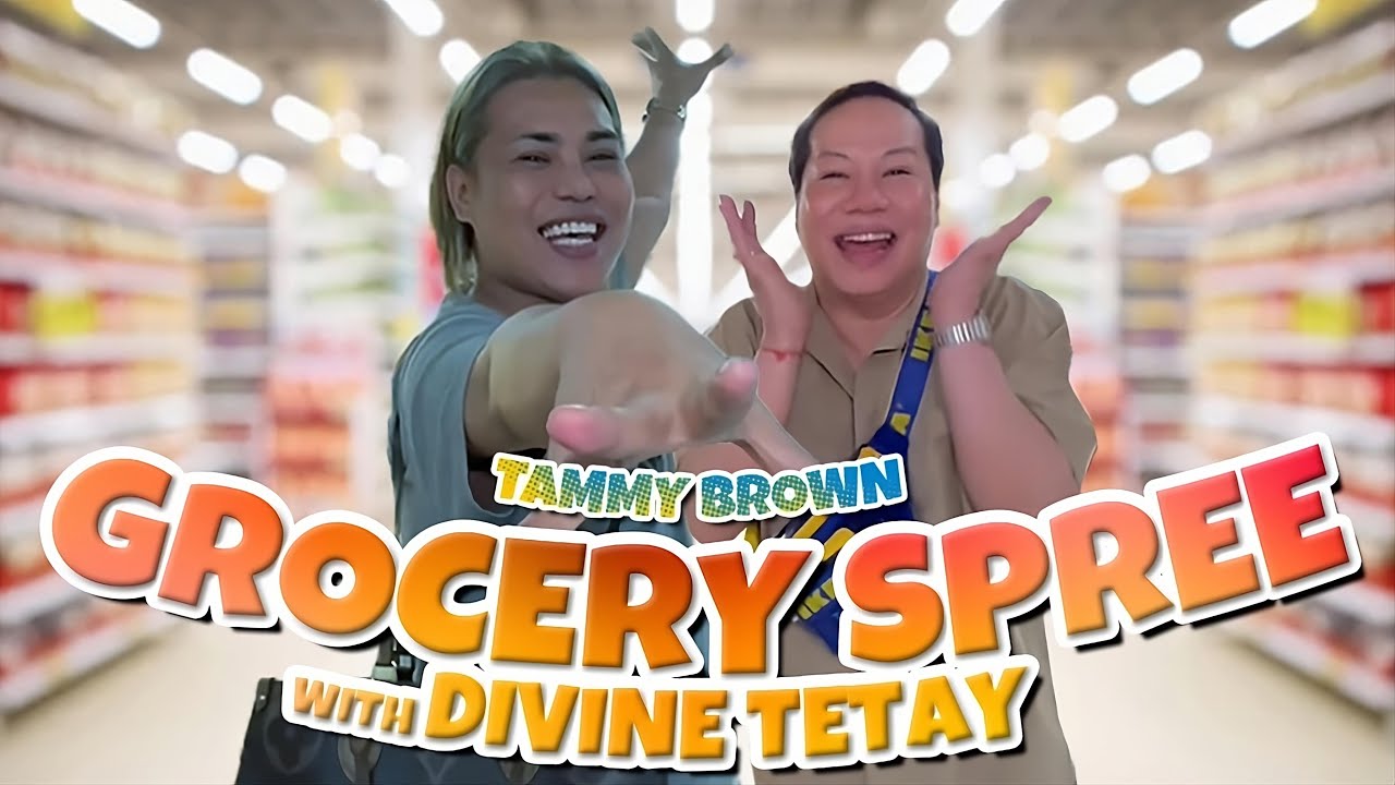 GROCERY TIME WITH MY ASSISTANT DIVINE TETAY | TAMMY BROWN