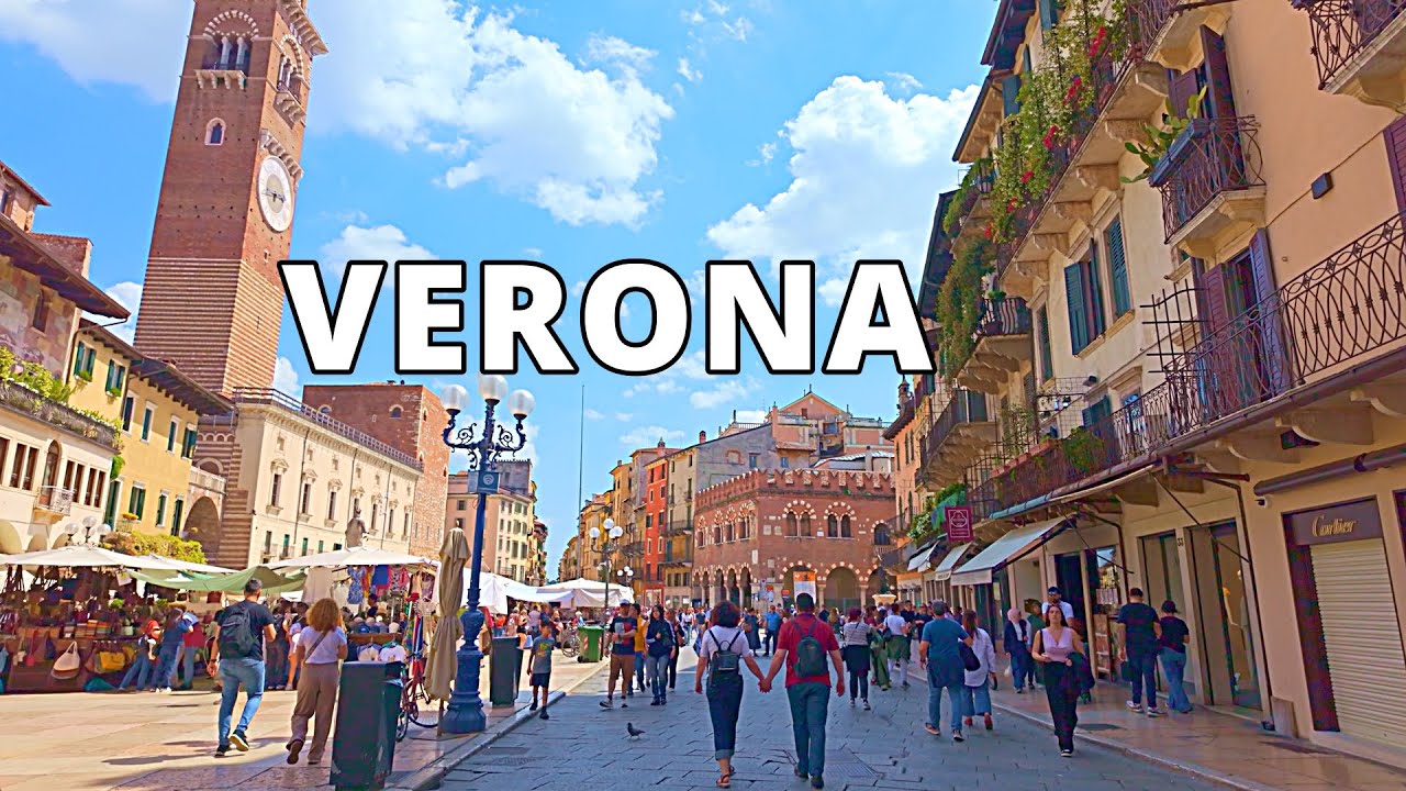 Verona, Italy Walking Tour – Explore Highlights in 4K