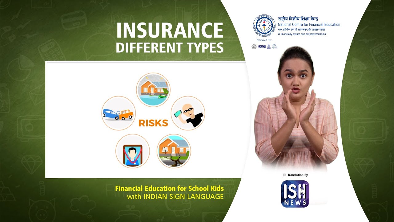 Different Types of INSURANCE | NCFE | Indian Sign Language | ISH News