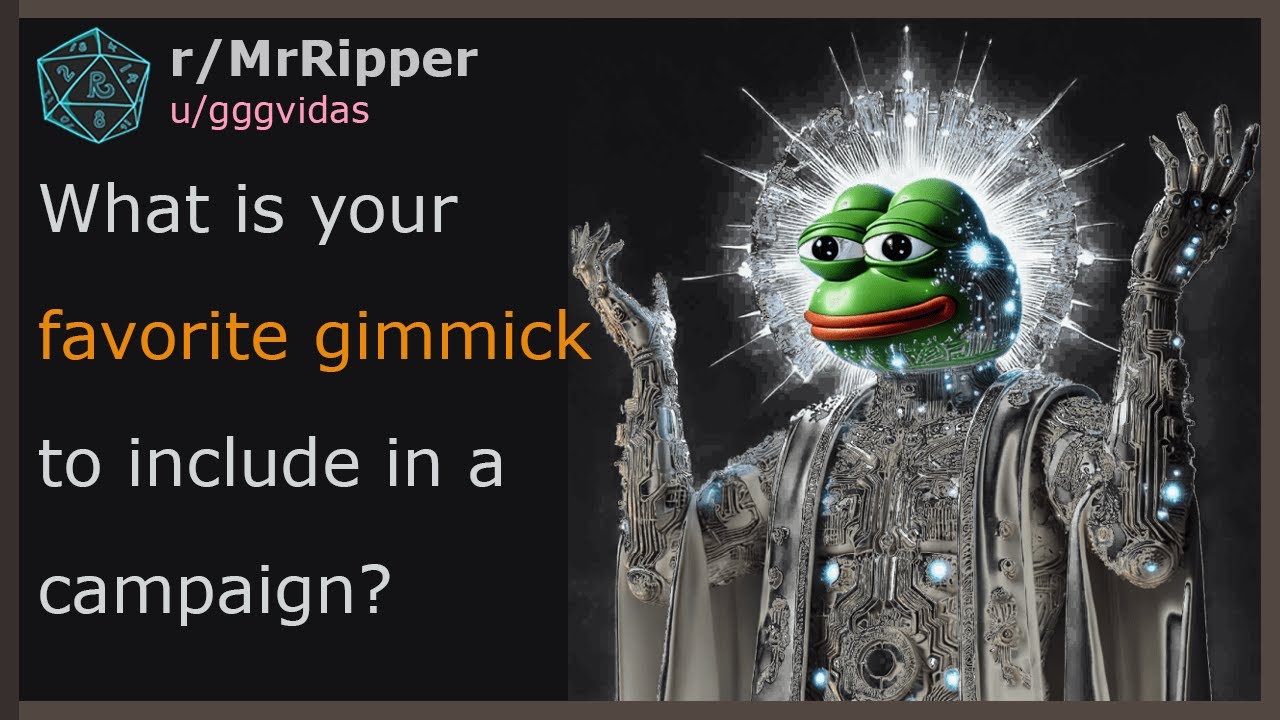 DMs, What is your favorite gimmick to include in a campaign? #dnd