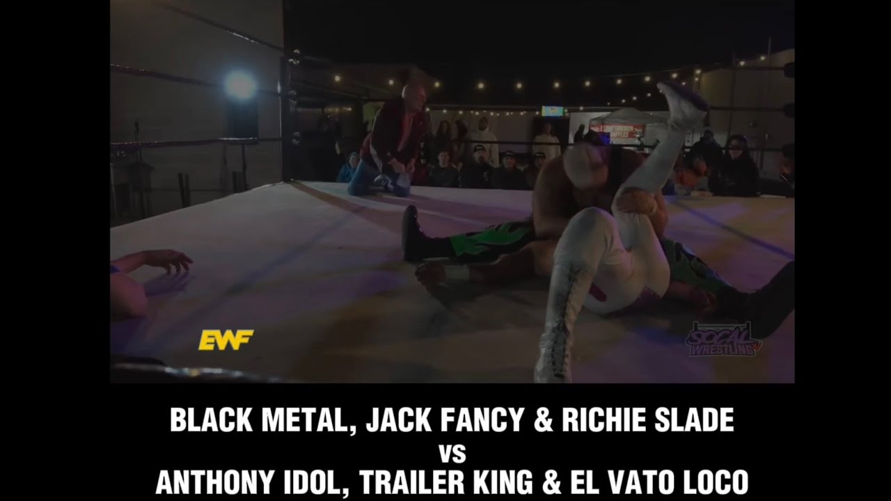 #EWFVault: Black Metal, Jack Fancy & Slade vs Anthony Idol, Trailer King & Vato Loco (01.07.23)