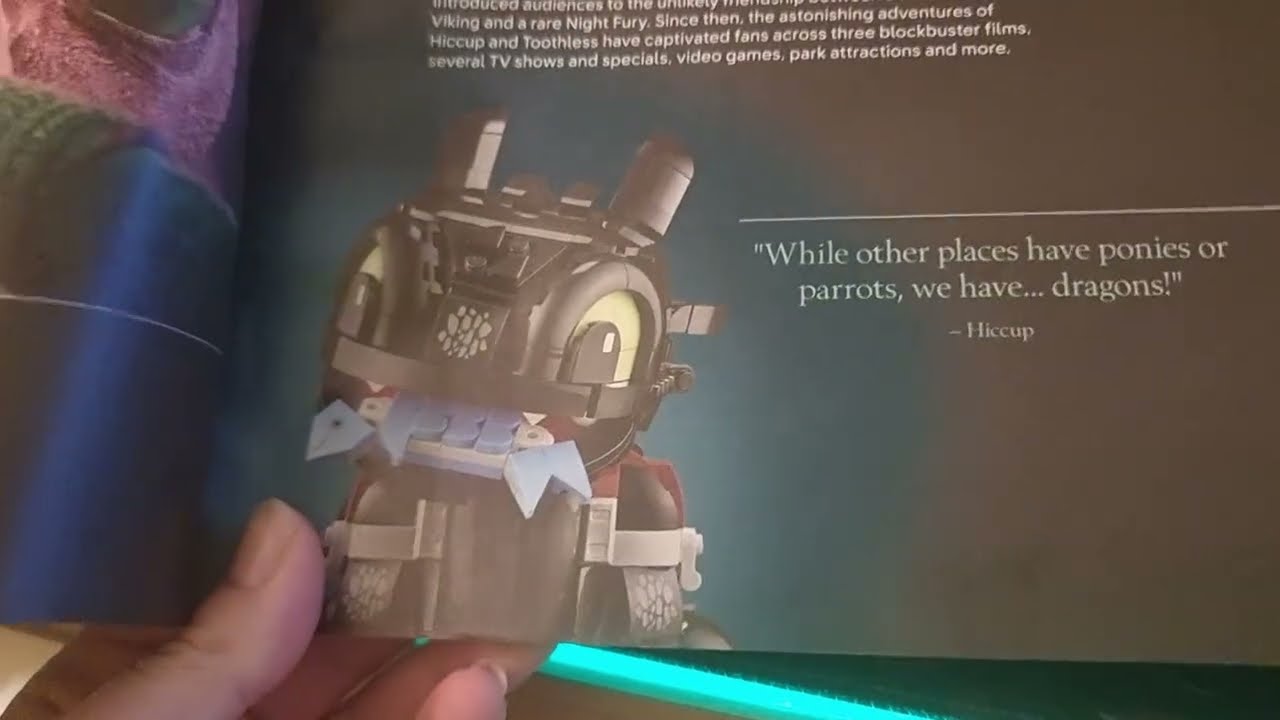 Lego Icons zestaw 10375 Jak wytresować smoka: Szczerbatek- Recenzja 