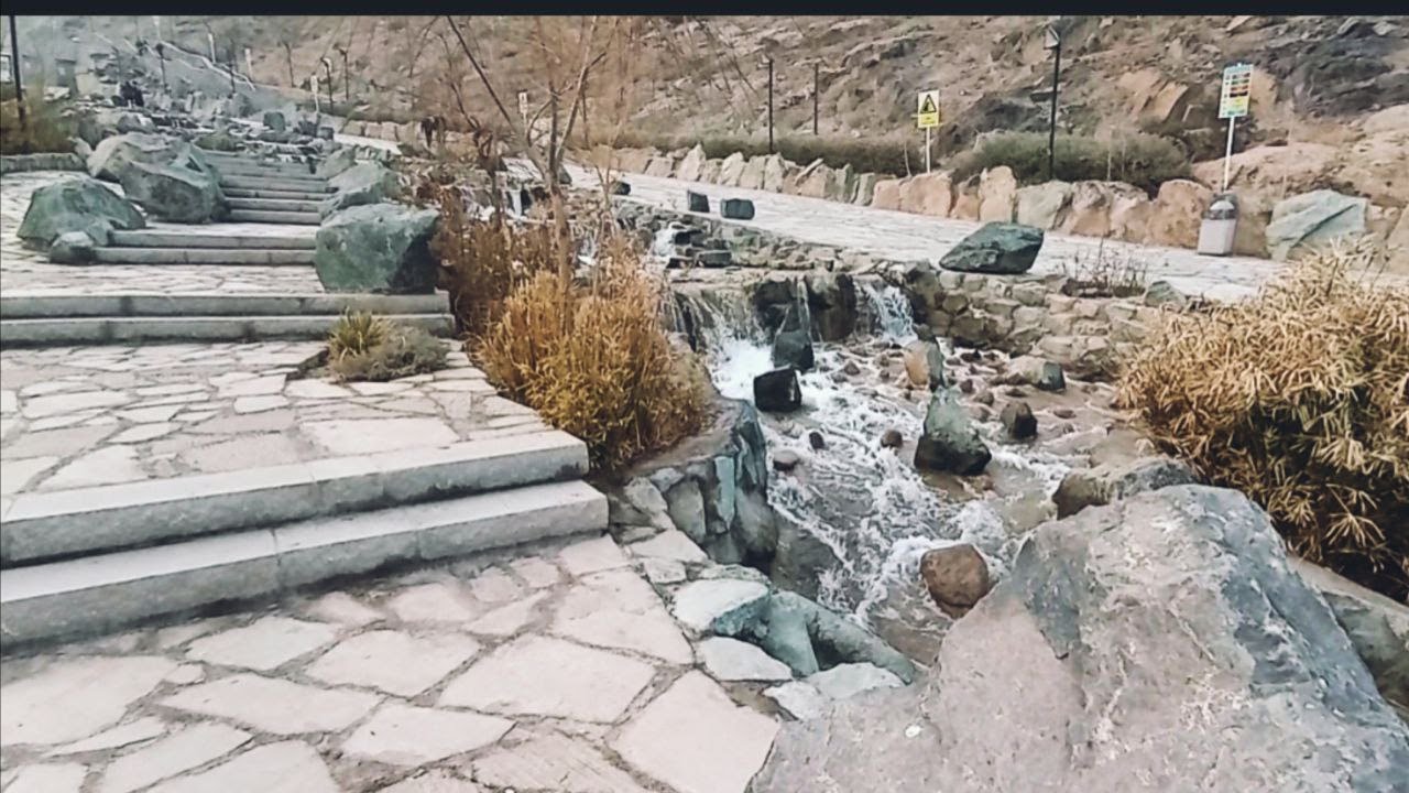 جوله منتزه كوهشار في مشهد شلالات كوهشار مناظر جميله l Koohshar park