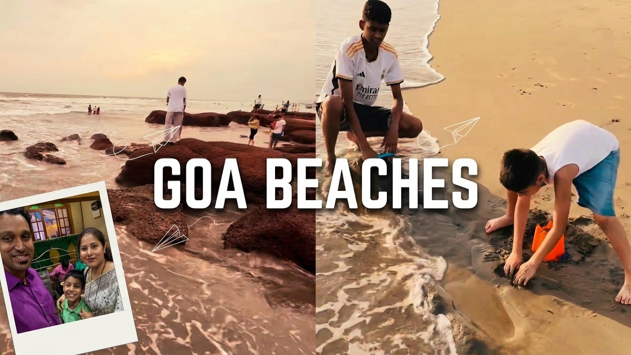 Goa Beach Hopping | Exploring North Goa Beaches and Adventure | #goa #travelvlog