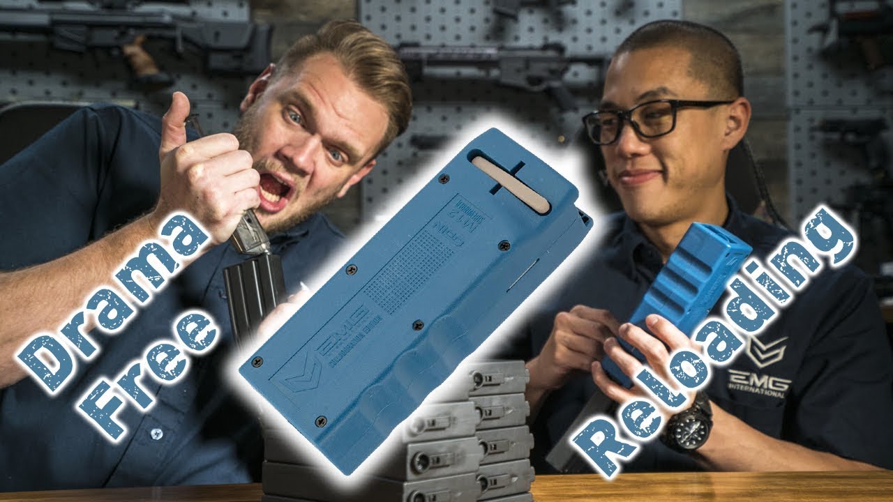 Drama-Free Reloading! - EMG Exclusive Blue Odin M12 Sidewinder Speed Loader