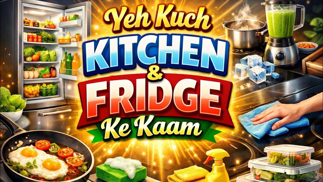 Yeh Kuch Kitchen & Fridge K Kaam#Daily Routine #Simple Home Stories 🌸