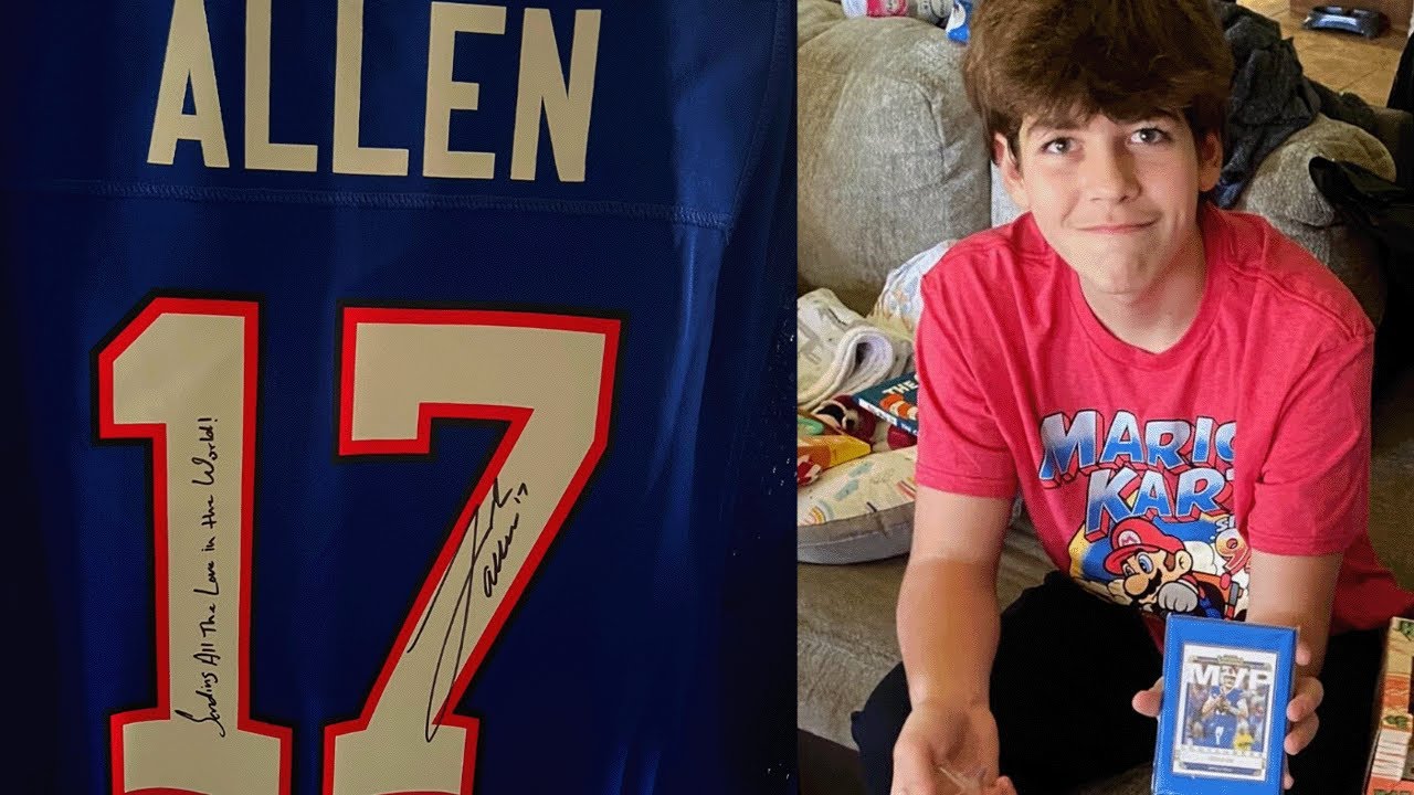 'Means the world': Buffalo Bills send Josh Allen jersey to grieving Texas family