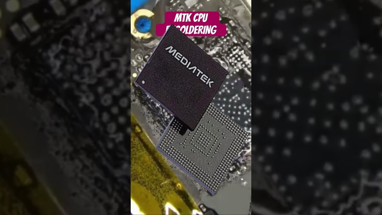 MTK CPU Reballing #cpu #emmc #reballing
