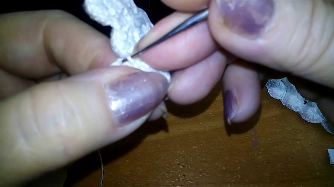 Воротник Лоза . Ирландское кружево. Часть№1. Мастер класс.