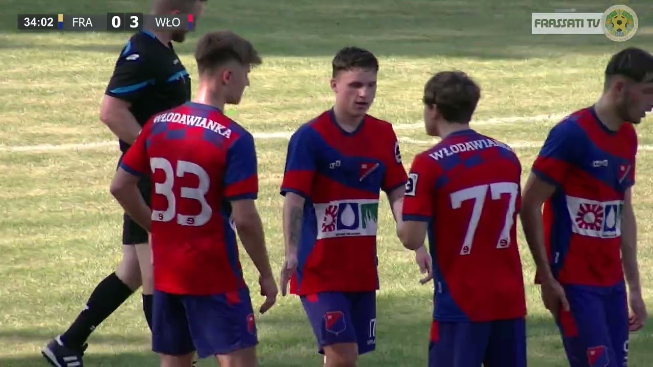 2024.08.25 Frassati Fajsławice - Włodawianka Włodawa 2:4. skrót meczu