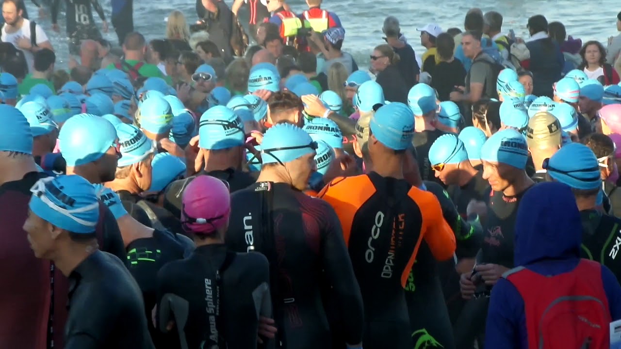 Ironman Frankfurt 2018 Schwimmstart Agegrouper