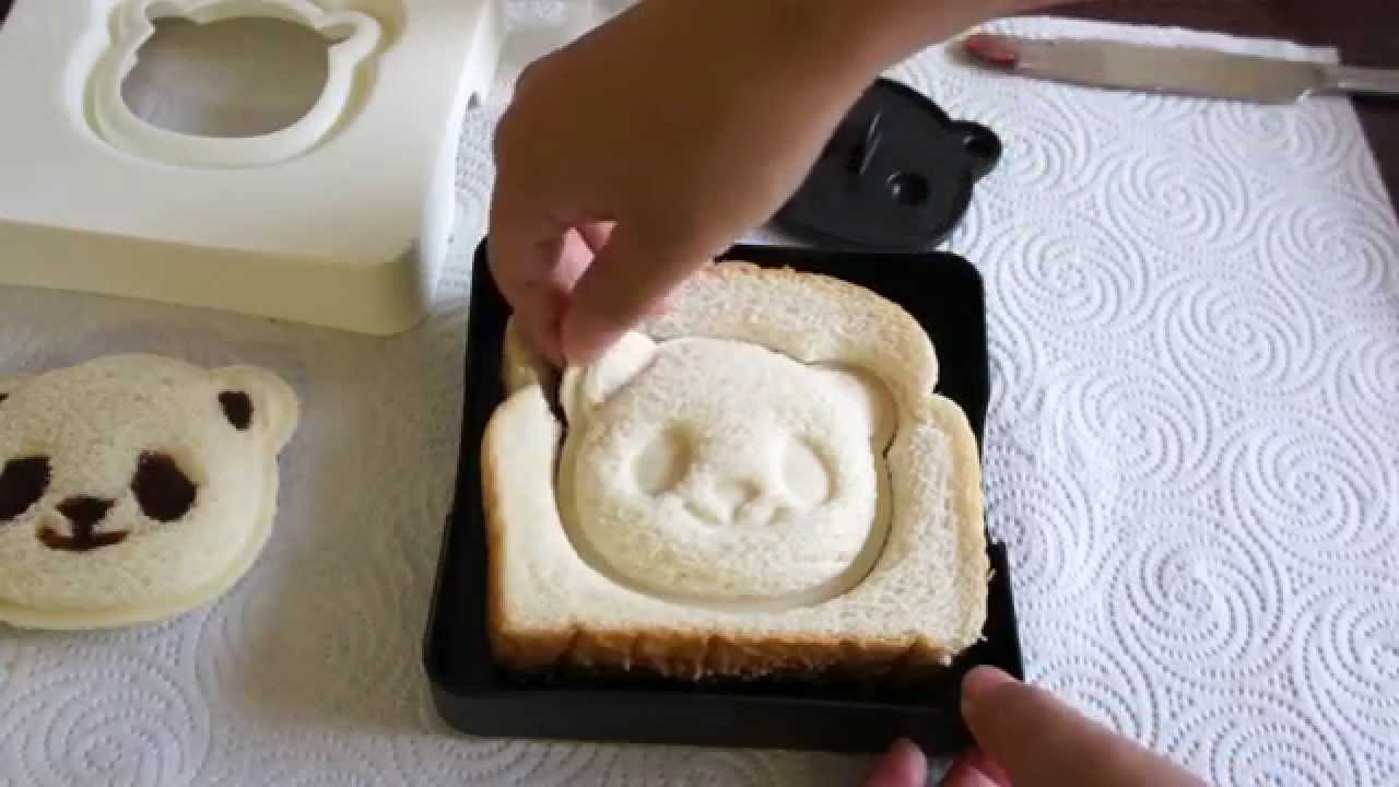 Panda Shaped Sandwich - Easy & Cute