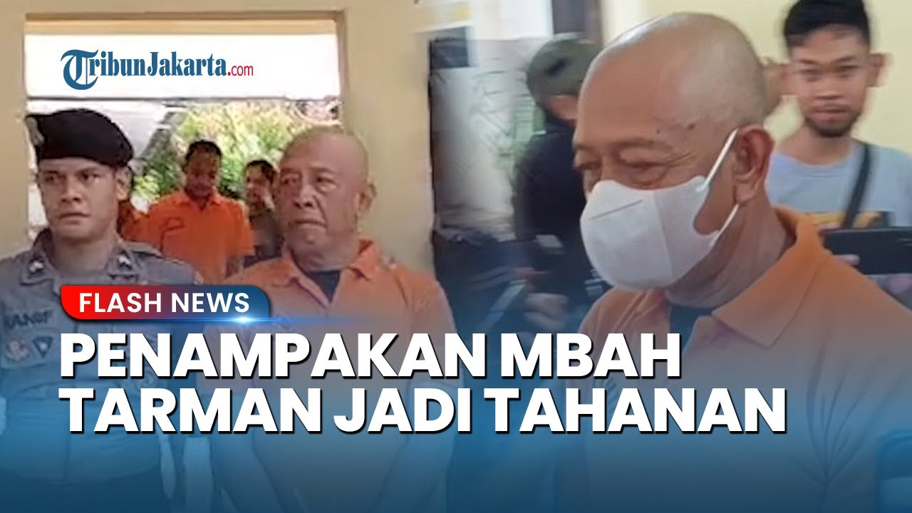 Penampakan Mbah Tarman Jadi Tersangka Kasus Cek Mahar Rp3 M, Sang Istri Kukuh Tak Mau Cerai
