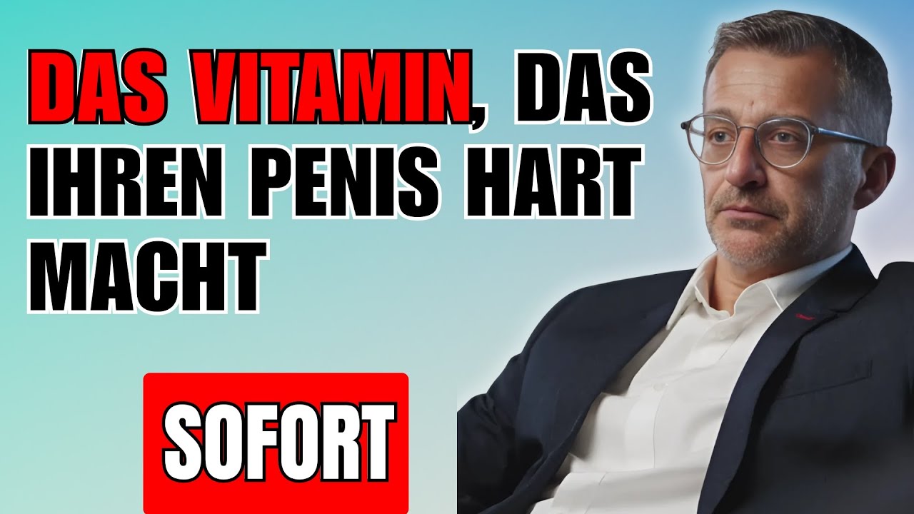 Urologe verrät: EIN Vitamin am Abend für Potenz, Vitalität + tiefen Schlaf