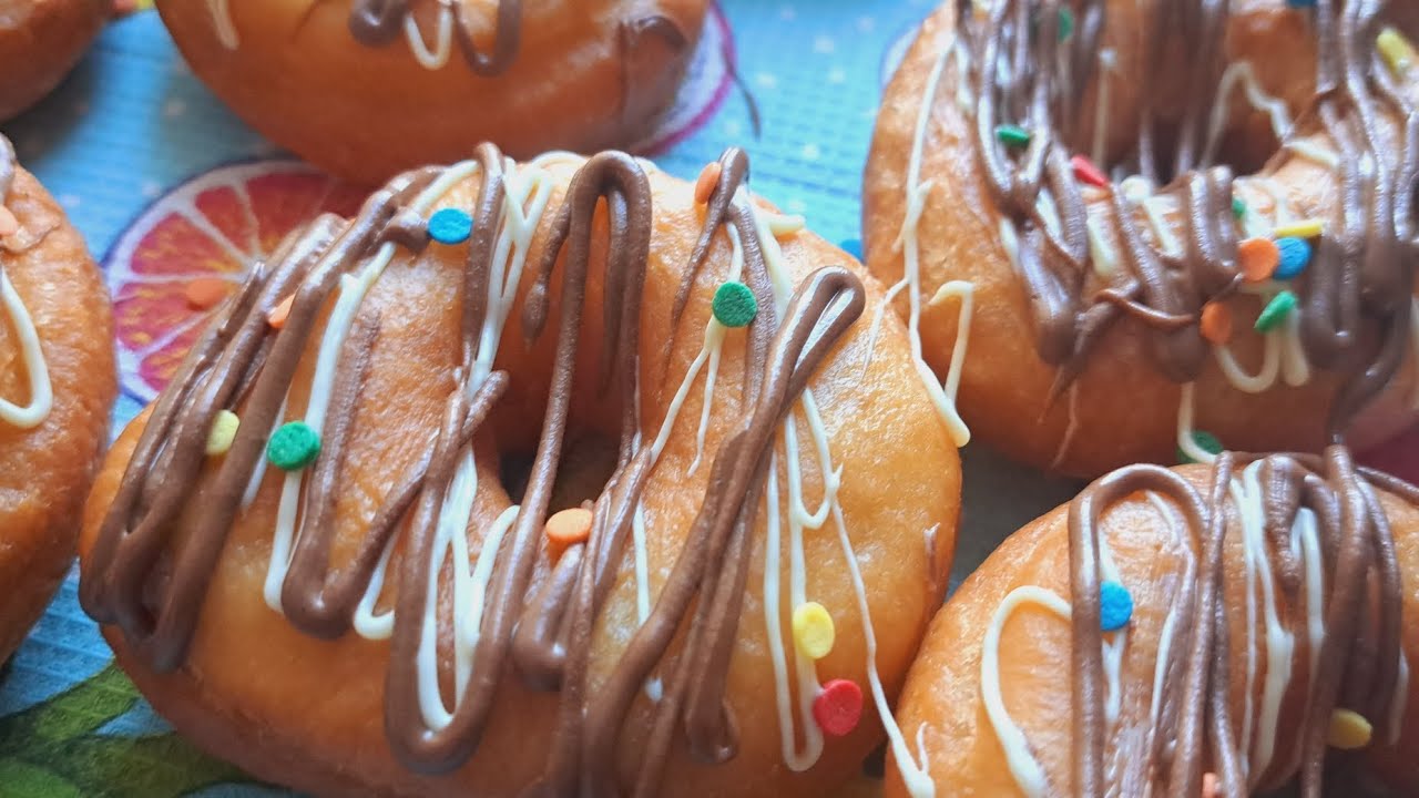 💯ПОДРОБНЫЙ РЕЦЕПТ вкусных пончиков! #пончикирецепт #пончики #дрожжевыепончики 