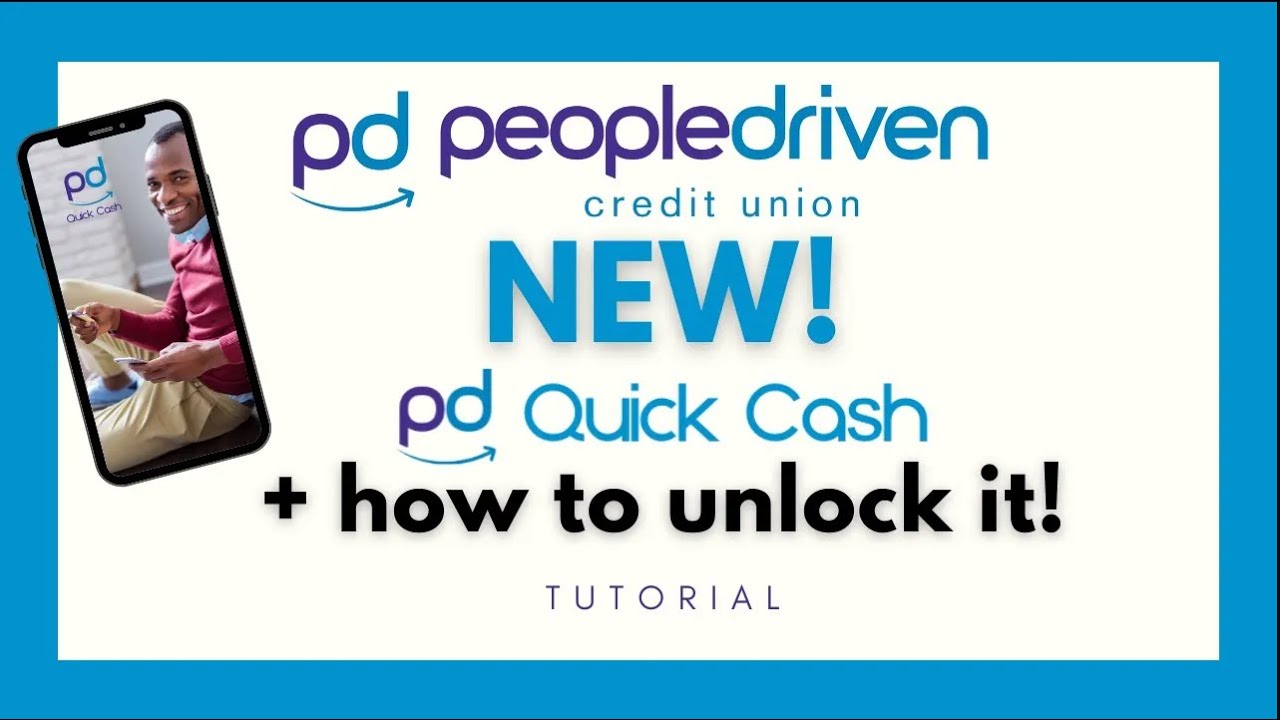 Unlock Quick Cash with PD Quick Cash Loans | People Driven Credit Union