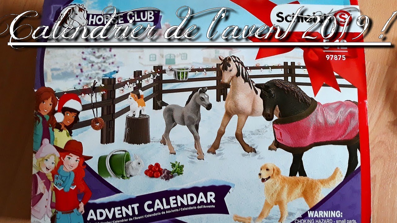 |Revue°7| Calendrier de l'avent 2019 Schleich (Horse Club)