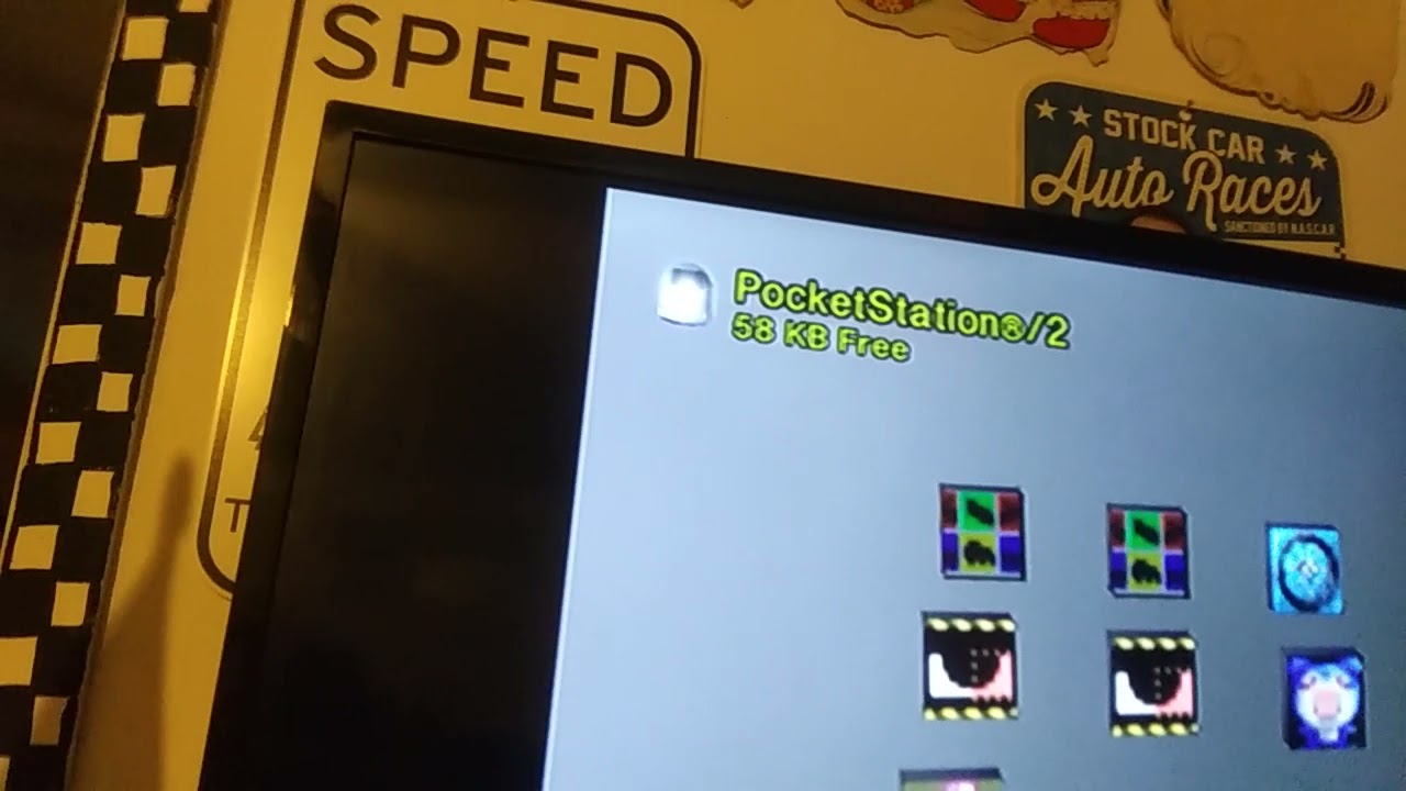 What's on The Blue MadCatz PS1 Memory Card from First National Pawn in Rapid City, SD?
